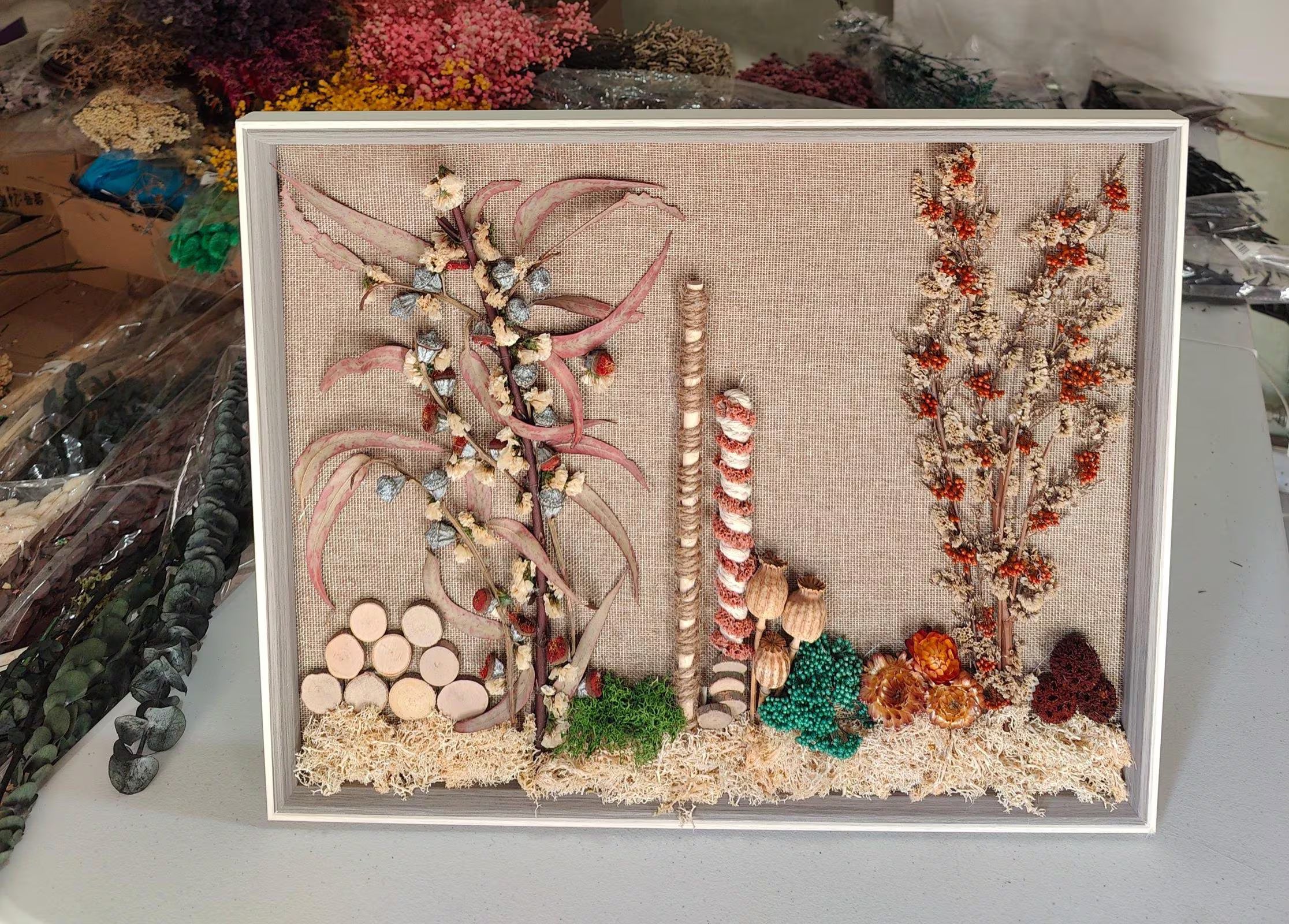 Florecer (53×43×3cm)